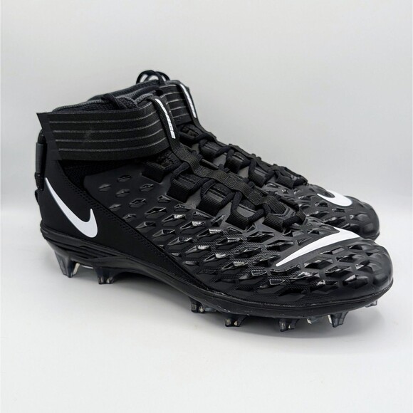 Nike Force Savage Pro 2 Black Anthracite Men's 11 Football Cleats AH4000-002 - Picture 1 of 7